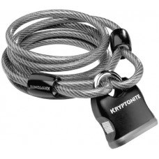 Kryptonite Kryptoflex 818 Looped Cable and Key Padlock 720018 210412 - B000K1CVMO
